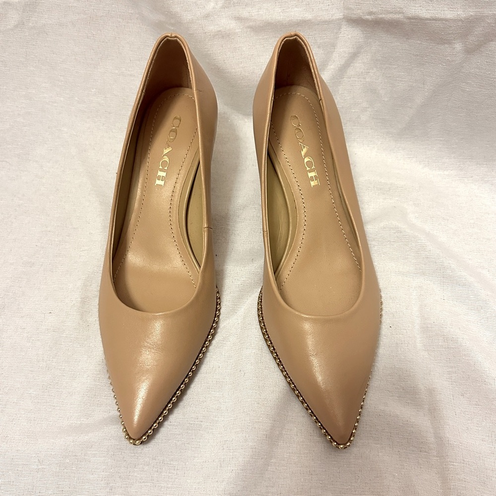 Coach Jackie Kitten-Heel Pump Size 6.5